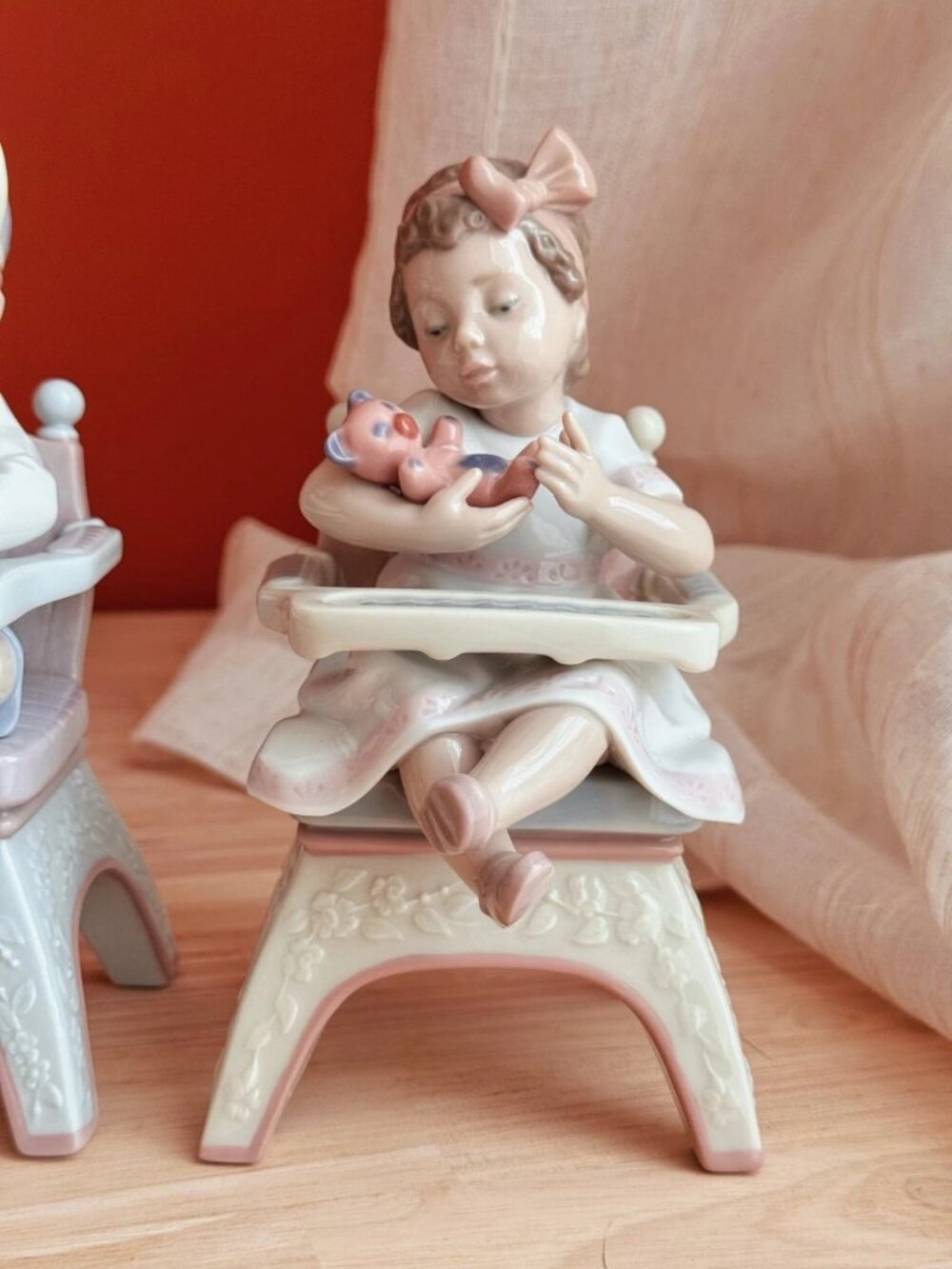Lladro 6299 Little Bear Girl Figurine